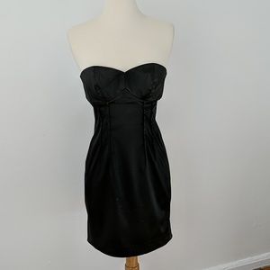 Strapless Black Dress